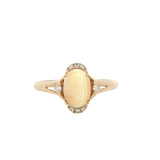 Bold & Elegant 14K Gold Yellow Accented Color Stone Fashion Rings - Diamond 1.54 Carats & Diamond 0.07 Carats