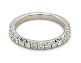 Elegant Diamond Bands 14K White Gold 0.50 Carats Diamond Band
