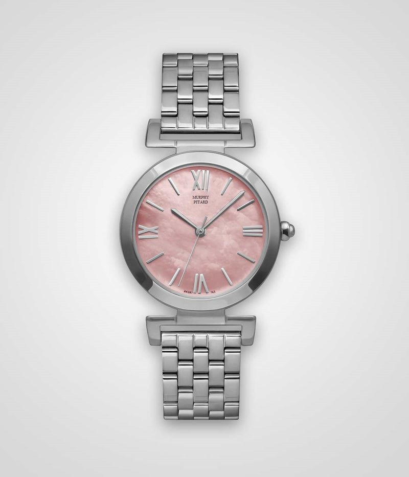 MPJ White Stainless Steel 30mm Watch