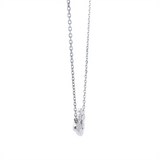 Elegant Diamond Necklaces 18K Gold White 0.30 Carats Vintage Inspired Diamond Necklace - 18 Inch