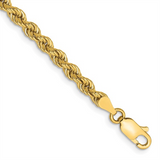 Elegant Precious Metal Bracelet 10K Gold Yellow 3.65mm Bracelet, 8 Inch