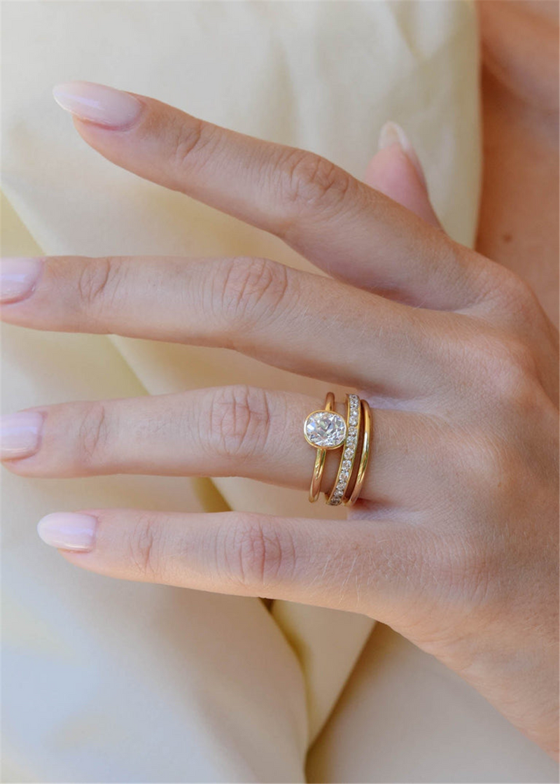 Yellow 14K Gold Comfort Fit Band