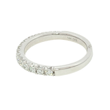Elegant Diamond Bands 14K White Gold 0.50 Carat Lab Grown Diamond Band