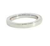 Elegant Diamond Bands 14K White Gold 1.0 Carats Lab Grown Diamond Band