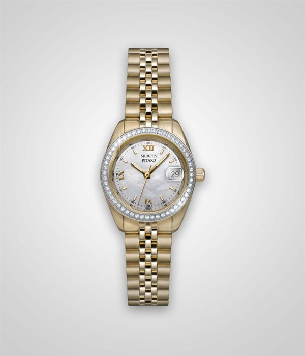 Murphy Pitard Signature Diamond & Yellow Stainless Steel Watch - Case 24 MM