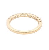 Elegant Diamond Bands 14K Gold Yellow 0.50 Carats Diamond Stackable Band