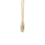 Elegant Diamond Necklaces 14K Gold Yellow 0.31 Carats Diamond Drop Pendant Necklace - 18 Inch