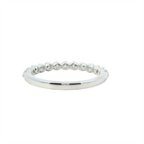 MPJ Exclusive Elegant Diamond Bands 14K Gold White 0.53 Carats Diamond Anniversary Band