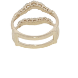 14K Yellow Gold 0.92 Carats Diamond Guard