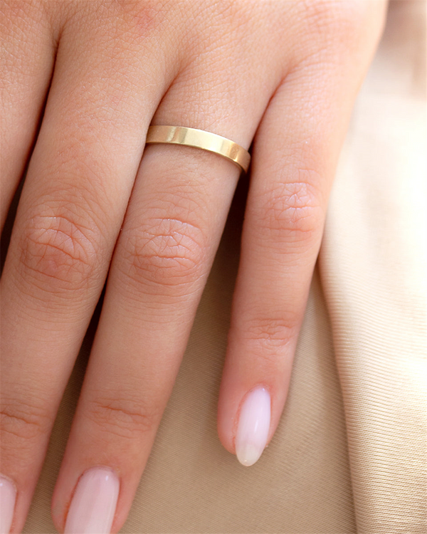 Classic Yellow 14K Gold Stackable Band