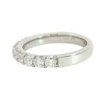 Elegant Diamond Bands 14K White Gold 1.0 Carats Lab Grown Diamond Band