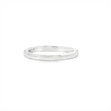 Bold & Elegant 14K Gold White Stackable Color Stone Fashion Bands - Alternating Stackable Band Ruby 0.48 Carats & Diamonds 0.28 Carats