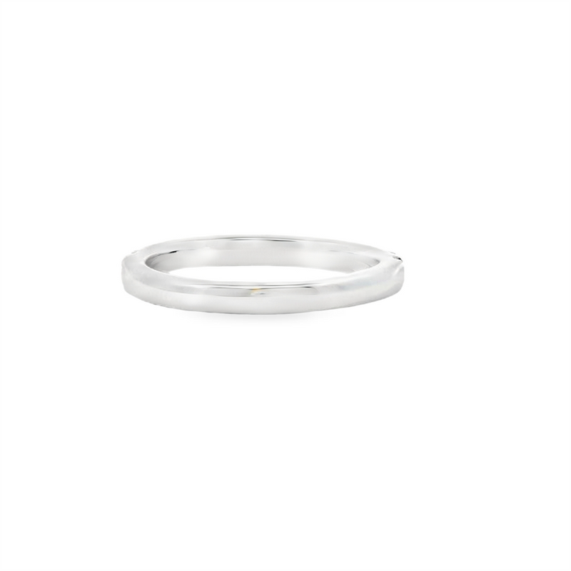 Bold & Elegant 14K Gold White Stackable Color Stone Fashion Bands - Alternating Stackable Band Ruby 0.48 Carats & Diamonds 0.28 Carats