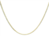 Elegant Diamond Necklaces 18K Gold Yellow 12.99 Carats Diamond Tennis Necklace - 17 Inch
