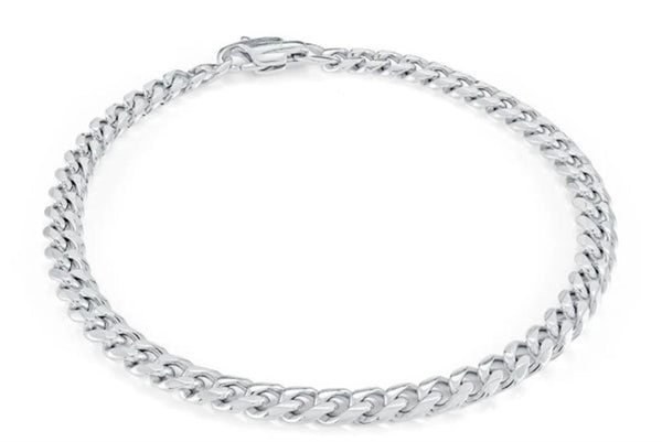 Bold & Stylish Alternative Metal Bracelets Stainless Steel 6 MM Curb Link Bracelet, 8 Inch