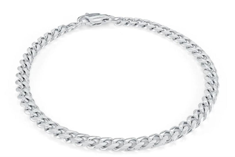 Bold & Stylish Alternative Metal Bracelets Stainless Steel 6 MM Curb Link Bracelet, 8 Inch