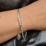 14K Rosé Gold Add-a-Link Starter Tennis Bracelet - 0.18ctw Diamonds, G/VS2