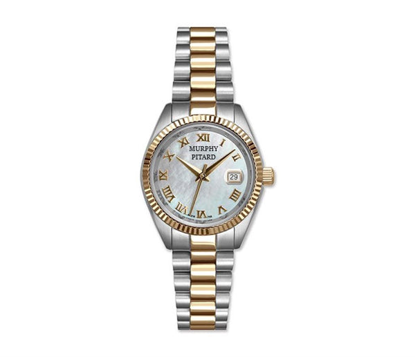 Murphy Pitard Signature Two-Toned Stainless Steel Watch - Case Size 29.8 MM