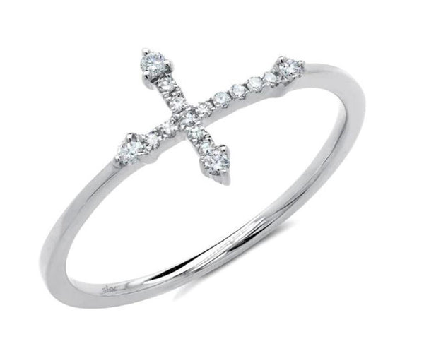 White 14 Karat Gold Carats Diamond Ring