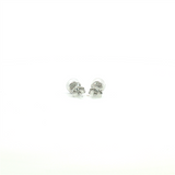 Classic & Contemporary 14K Gold White Lab-Grown 2.05 Carats (CTW) Diamond Bezel Set Stud Earrings