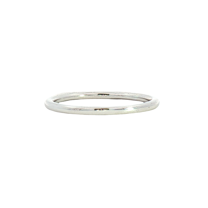 Elegant & Trendy 14K White Gold 0.06 Carats Diamond Ring