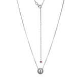 Sterling Silver Drop Necklace