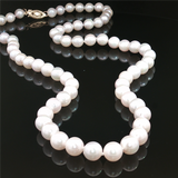 Elegant Pearl Necklaces & Pendants 14K Yellow Gold 6.0 - 6.5MM Saltwater Akoya Cultured Pearl Necklce - 20 Inch