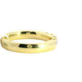 Elegant Diamond Bands 18K Yellow Gold 7 Stone 1.08 Carats Diamond Band