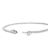 Sophisticated & Timeless Diamond Bracelets 14K Gold White Round Diamonds & Tennis Bracelet - 1.08 CTW, Size 7 Inch