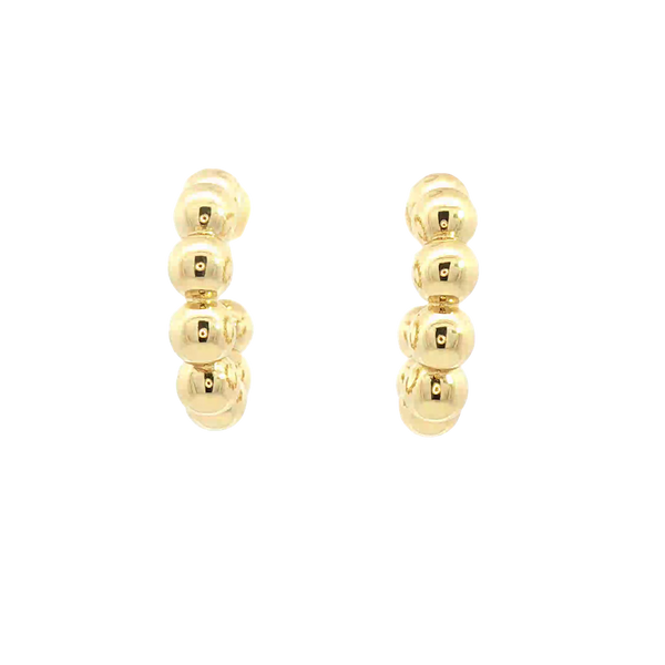 Yellow Gold Plated Small Hoop Earrings