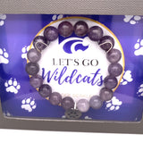 "Let's Go Wildcats" Team Spirit Bead Bracelet