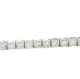 Sophisticated & Timeless Diamond Bracelets 14K White Gold 5.01 Carats Lab Grown Diamond Tennis Bracelet - 7 Inch