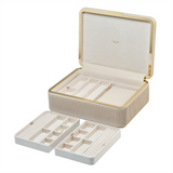 Wolf Luxury Bella Large Bone Jewelry Box