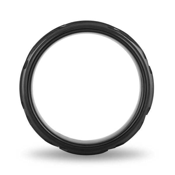 Black Tungsten 8 MM Comfort Fit Band