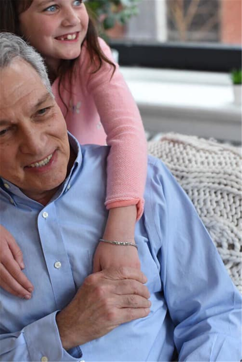 Sophisticated & Timeless Diamond Bracelets 14K Gold Yellow Round Add-A-Link Diamond Starter Tennis Bracelet - 0.06 CTW, Size 7.25 Inch