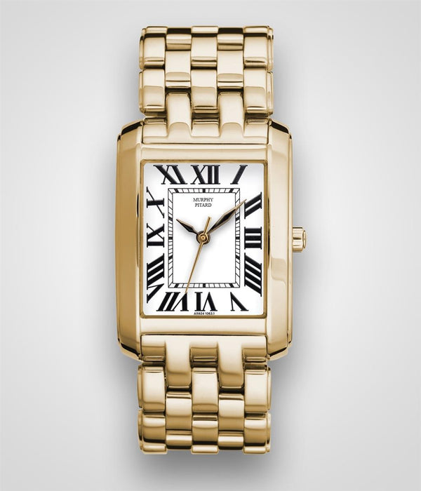 Murphy Pitard Signature Yellow Stainless Steel Watch - Case Size 25MM X 36MM