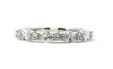 White 14 Karat Gold 0.80 Carats Diamond Anniversary Band