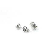 Classic & Contemporary 14K Gold White Lab-Grown 1.08 Carats Diamond Stud Earrings
