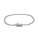 Sterling Silver 1.0 Carat Lab Grown Diamond Tennis Bracelet - 7 Inch