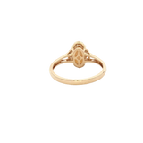 Bold & Elegant 14K Gold Yellow Accented Color Stone Fashion Rings - Diamond 1.54 Carats & Diamond 0.07 Carats