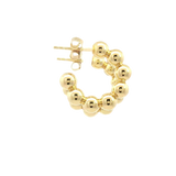 Yellow Gold Plated Small Hoop Earrings