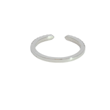 MPJ Exclusive 14K White Gold Stackable 0.20 Carats Diamond Negative Space Anniversary Band