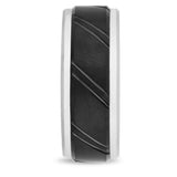 Two-Toned Tungsten 9 MM Comfort Fit Band