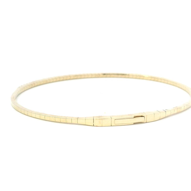 Sophisticated & Timeless Diamond Bracelets 14K Gold Yellow & Titanium 0.50 Carats Flexible Bangle Bracelet - 0.5 CTW, Size 6.75 Inch
