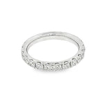 Elegant Diamond Bands 18K Gold Anniversary 1.69 Carats Diamond Eternity Band