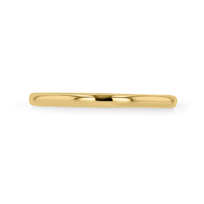 Yellow 14K Gold Comfort Fit Band