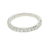 Elegant Diamond Bands 14K White Gold 0.50 Carat Lab Grown Diamond Band