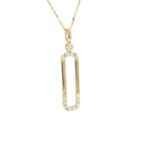Elegant Diamond Necklaces & Pendants 14K Yellow Gold 0.29 Carats Diamond Pendant