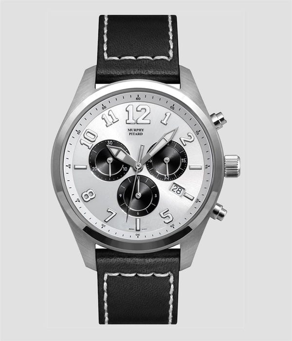 Murphy Pitard Signature Stainless Steel Chronograph Watch - Case Size 41 MM