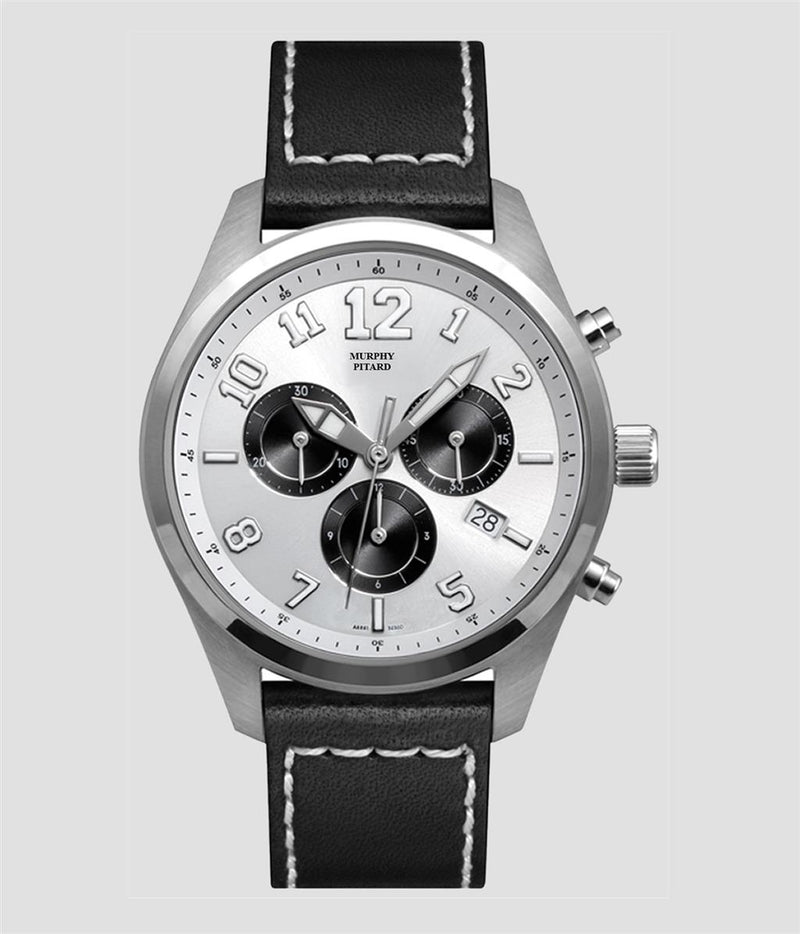 Murphy Pitard Signature Stainless Steel Chronograph Watch - Case Size 41 MM